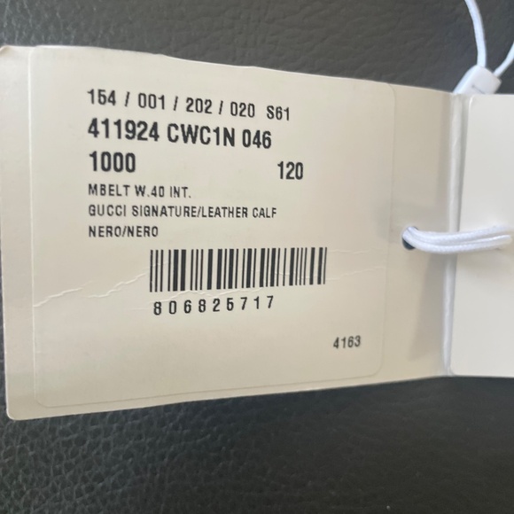 Men's Gucci Belt - NWT - Picture 7 of 12